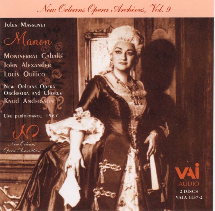 Jules Massenet: Manon - An Opera In 5 Acts (Live Performance 1967)