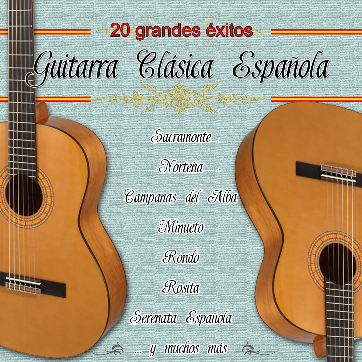 20 Grandes Exitos Con Guitarra Clasica Española