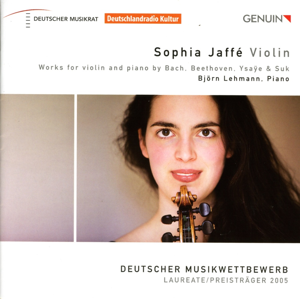 Обложка альбома «Violin Recital: Sophia Jaffe» — Björn Lehmann & Sophia Jaffé