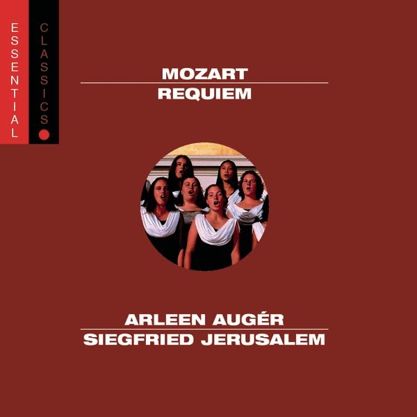 Обложка альбома «Mozart: Requiem» — Arleen Auger, Gächinger Kantorei Stuttgart, Helmuth Rilling & Siegfried Jerusalem