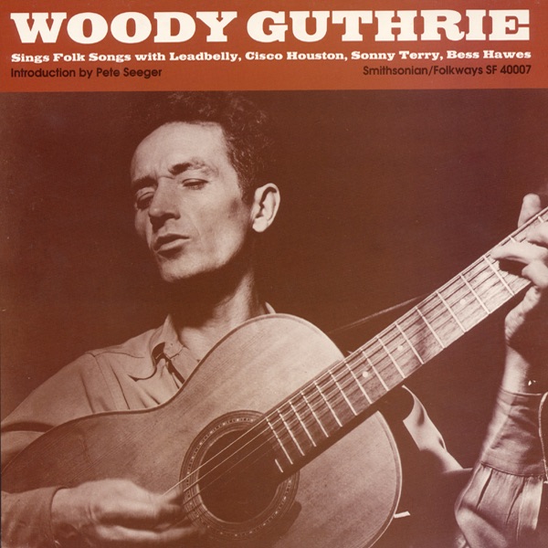 Woody Guthrie Sings Folk Songs by Woody Guthrie album cover
