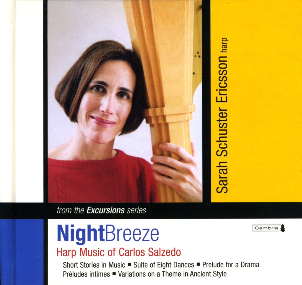 Обложка альбома «Salzedo, C.: Short Stories In Music - Suite of 8 Dances - Variations On a Theme In Ancient Style - Preludes Intimes (Night Breeze)» — Sarah Schuster Ericsson