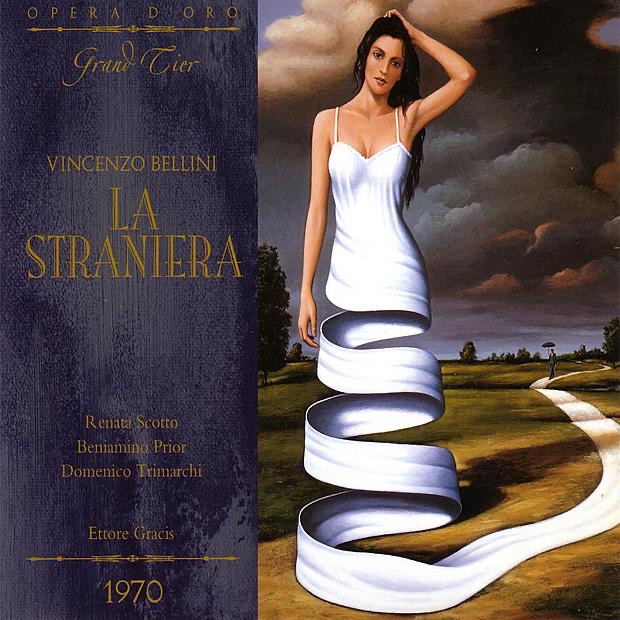 Обложка альбома «Bellini: La Straniera» — Chorus Del Gran Teatro La Fenice, Ettore Gracis, Orchestra Del Gran Teatro La Fenice & Renata Scotto