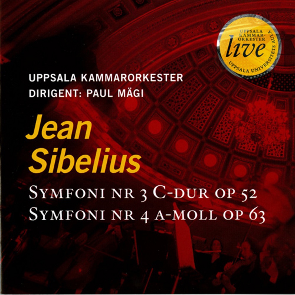 Обложка альбома «Sibelius: Symphonies Nos. 3 and 4» — Paul Magi
