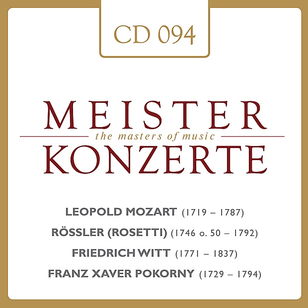 Обложка альбома «Mozart - Rössler - Witt - Pokorny» — Hermann Baumann