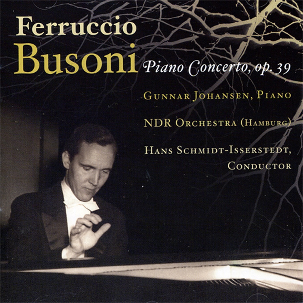 Обложка альбома «Busoni: Piano Concerto» — Gunnar Johansen