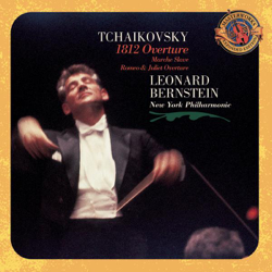 Tchaikovsky: 1812 Overture, Marche Slave, Romeo and Juliet, Capriccio Italien, Hamlet (Expanded Edition) - Leonard Bernstein &amp; New York Philharmonic Cover Art