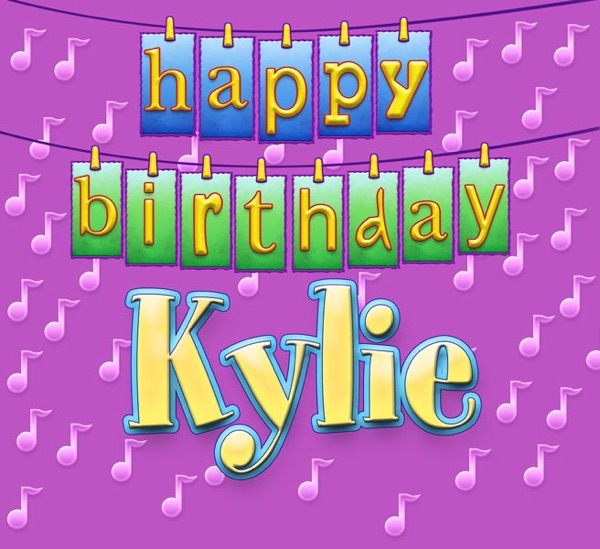 Cover of Happy Birthday Kylie - Single