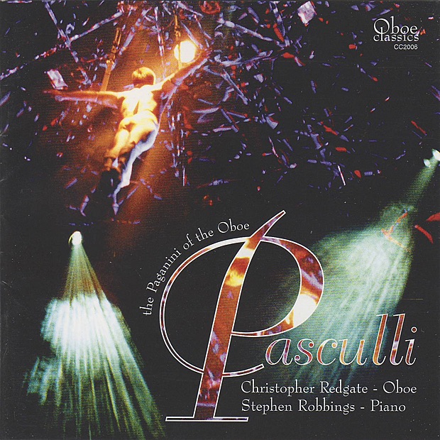 Обложка альбома «Pasculli - The Paganini of the Oboe» — Christopher Redgate & Stephen Robbings