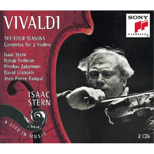 Обложка альбома «Vivaldi: The Four Seasons; Concertos for Two and Three Violins» — Isaac Stern