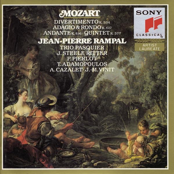 Mozart: Divertimento, K. 334 - Quintet, K. 557 - Andante, K. 616 - Adagio and Rondo, K. 617