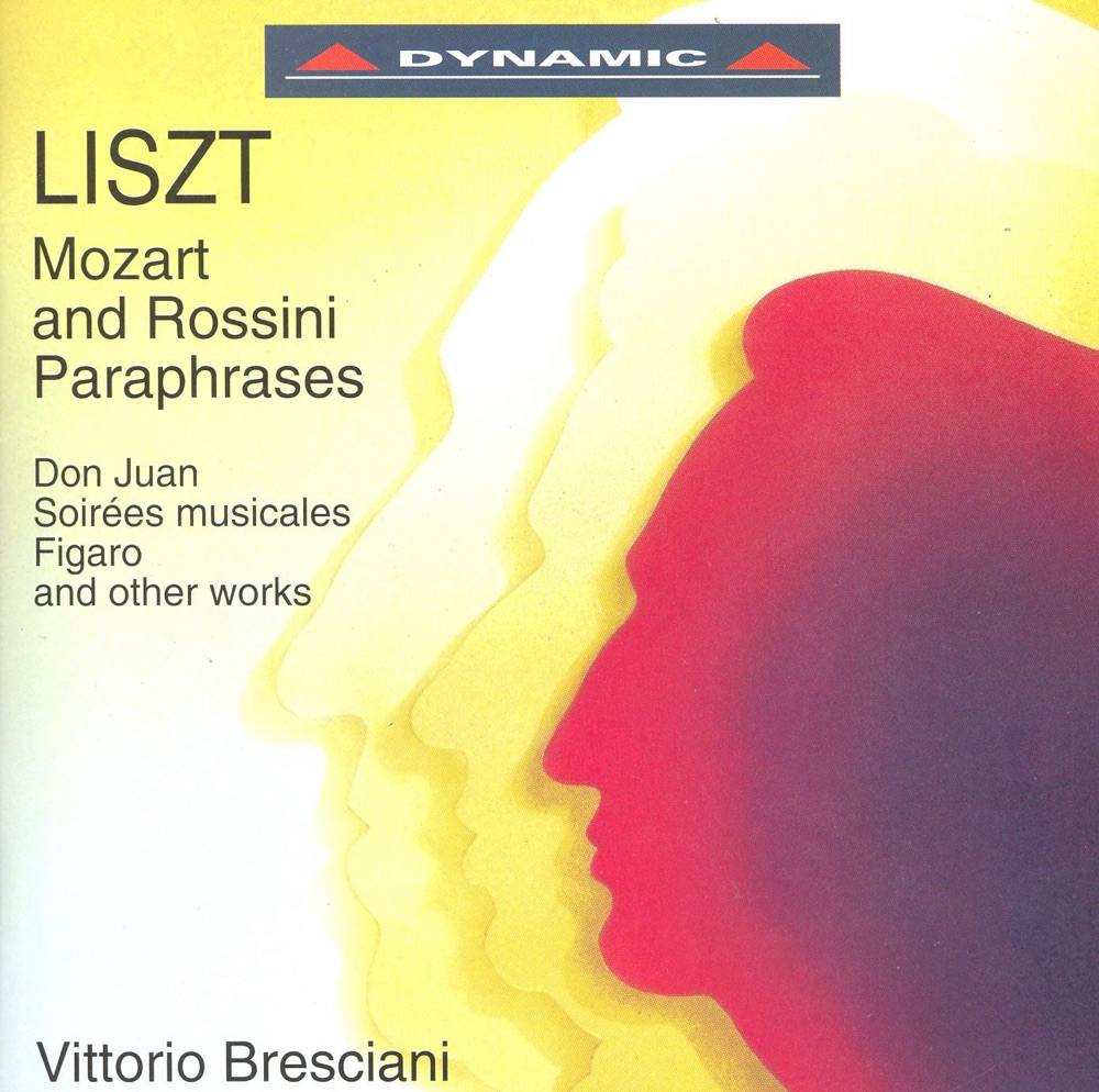 Обложка альбома «Liszt: Mozart and Rossini Paraphrases» — Vittorio Bresciani