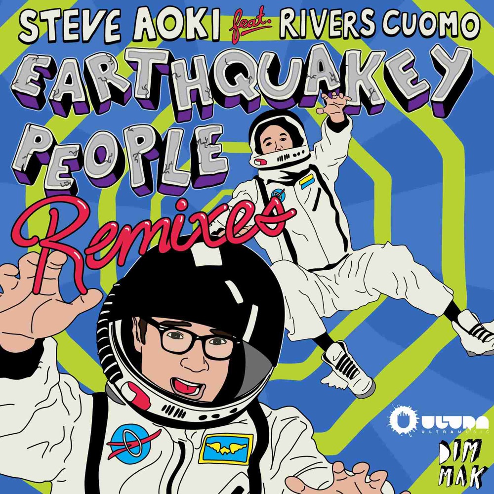 Обложка альбома «Earthquakey People (Remixes) Feat. Rivers Cuomo - EP» — Steve Aoki