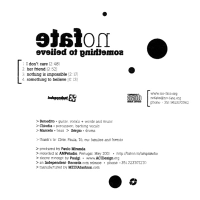 SOMETHING TO BELIEVE - EP