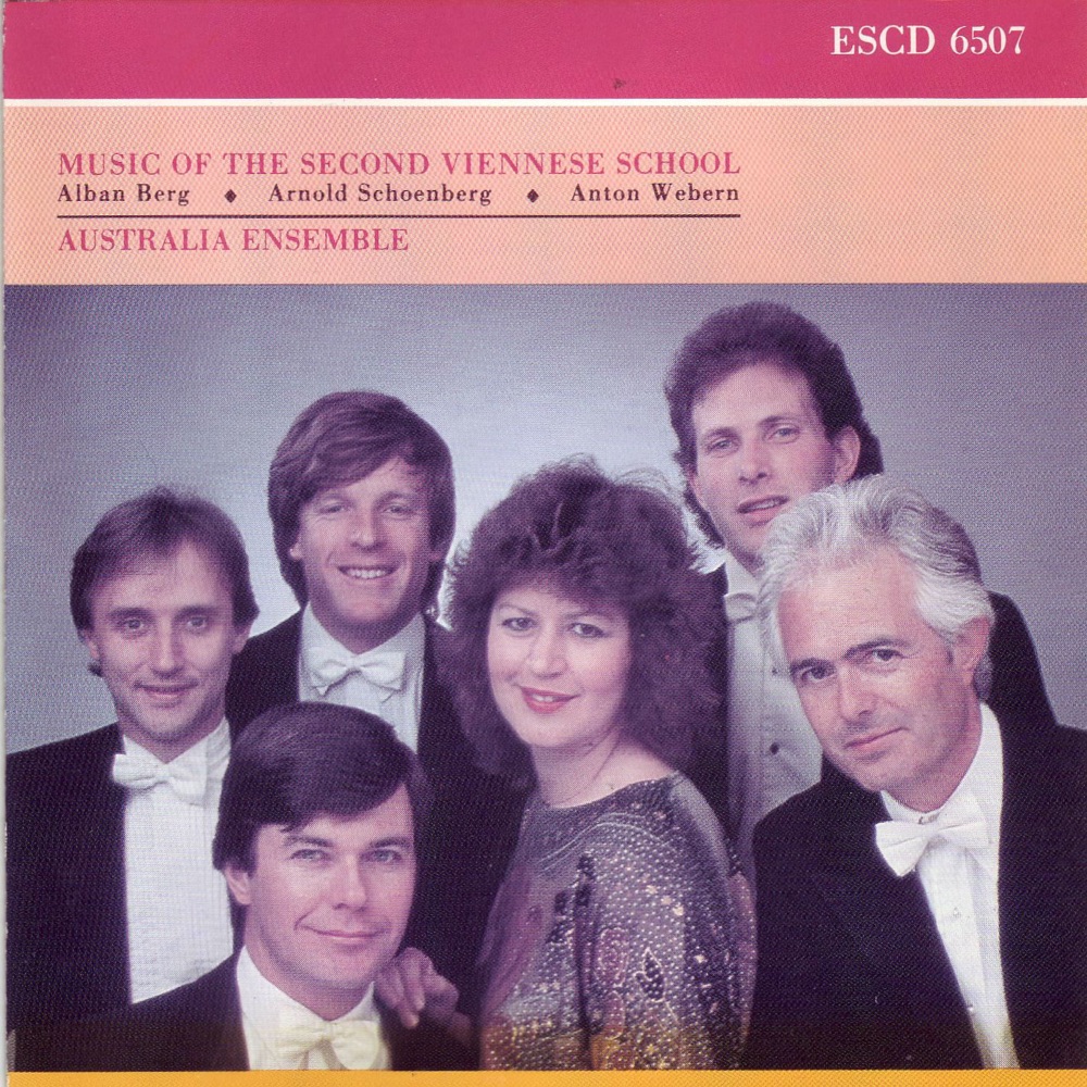 Обложка альбома «Music of the Second Viennese School» — Australia Ensemble UNSW