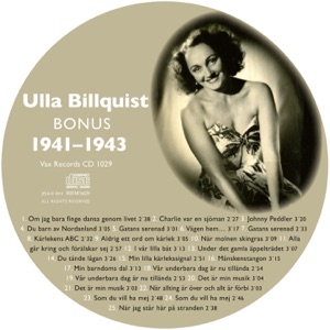 Den Kompletta Ulla Billquist 1941-1943 (Bonus)