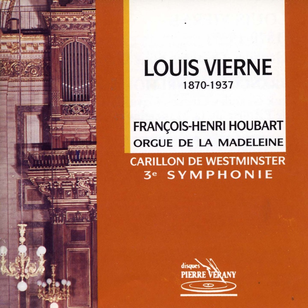 Обложка альбома «Vierne : Œuvres pour orgue» — François-Henri Houbart