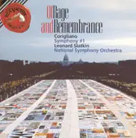 Of Rage and Remembrance (Chaconne Based upon Symphony No. 1, Movement III) — Leonard Slatkin, National Symphony Orchestra, Kennedy Center, James Shaffran, Jason Stearns, Michael Accinno, Michael Forest, Michelle DeYoung, Oratorio Society of Washington, Robert P. Baker & The Choral Arts Society of Washington