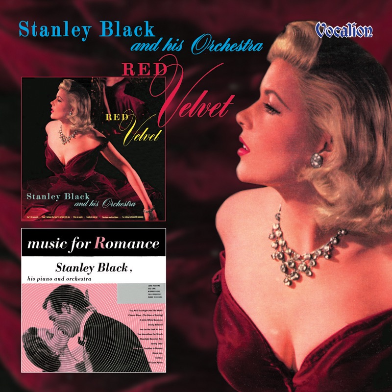 Обложка альбома «Red Velvet & Music for Romance» — Stanley Black