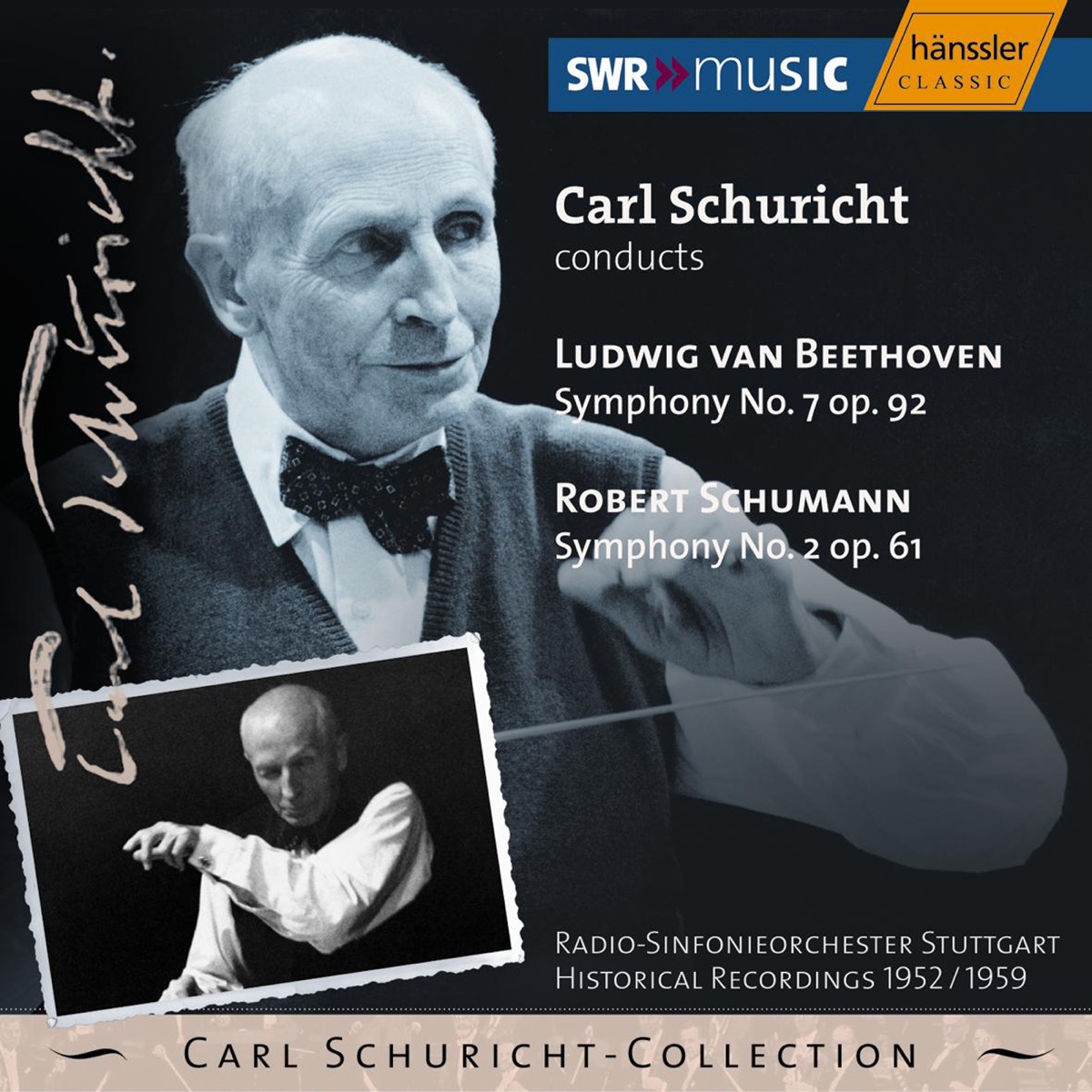 Beethoven: Symphony No. 7 - Schumann: Symphony No. 2 cover art
