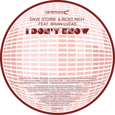 I Don't Know (feat. Brian Lucas)