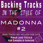 Cover art for Like A Virgin (backing track in the style of Madonna) [Backing Track] by Backing Tracks Minus Vocals