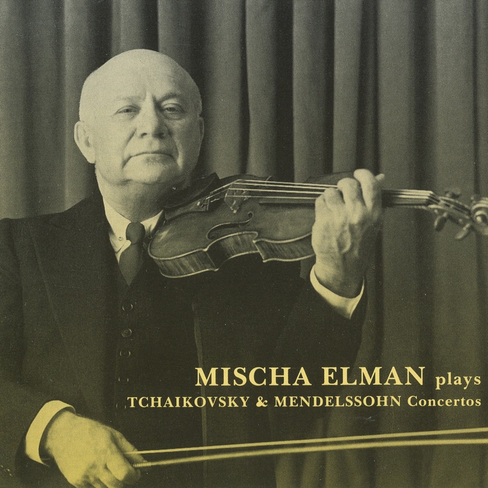 Обложка альбома «Mischa Elman plays Tchaikovsky & Mendelssohn Concertos» — Symphony Orchestra, Paul Paray, Mischa Elman, New York Philharmonic & Dimitri Mitropoulos