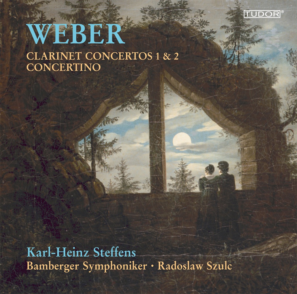 Обложка альбома «Weber: Clarinet Concertos Nos. 1 & 2 - Concertino» — Bamberg Symphony Orchestra, Karl-Heinz Steffens & Radoslaw Szulc