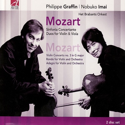 Mozart: Violin Concerto No. 3, Sinfonia Concertante, Duo for Violin & Viola Nos. 1 & 2