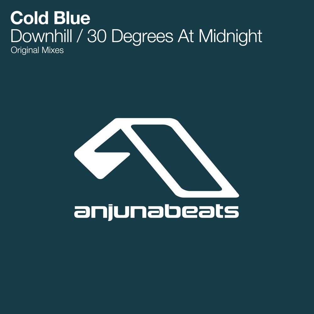 Обложка альбома «Downhill / 30 Degrees At Midnight» — Cold Blue