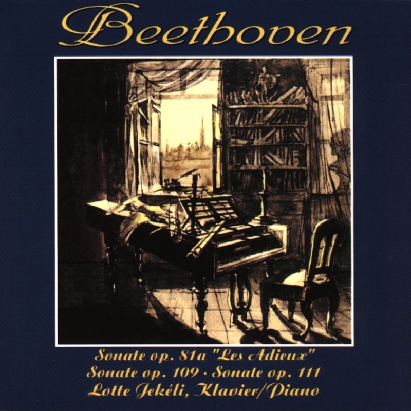 Обложка альбома «Beethoven: Klaviersonaten» — Lotte Jekéli