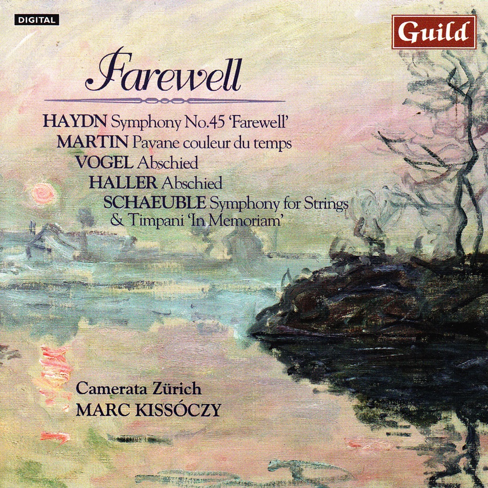 Обложка альбома «Farewell - Music By Haydn, Martin, Vogel, Haller, Schaeuble» — Camerata Zürich