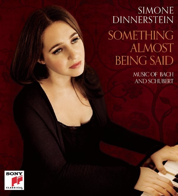 Обложка альбома «Something Almost Being Said: Music of Bach and Schubert» — Simone Dinnerstein