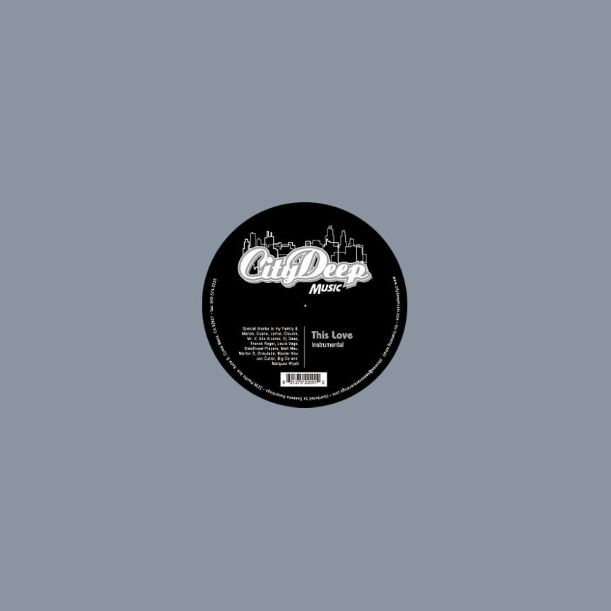 Обложка альбома «This Love (feat. Maiya) - EP» — Halo & Sidestreet Players feat. Maiya