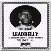 Leadbelly ARC & Library of Congress Recordings Vol. 3 (1935) artwork