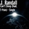 Can't Sleep (feat. T-Pain) - J. Randall lyrics