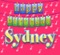 Happy Birthday Sydney (Vocal - Traditional Happy Birthday Song Sung to Sydney) artwork