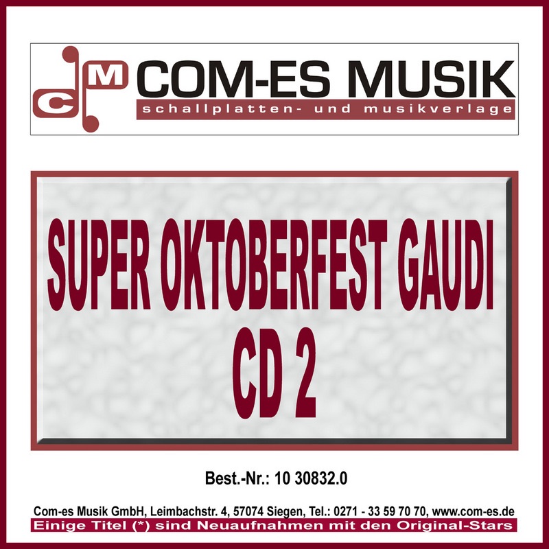 Super Oktoberfest Gaudi, Vol. 2