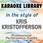 Help Me Make It Through The Night (Karaoke Version No Backing Vocal) [In the Style of Kris Kristofferson]
