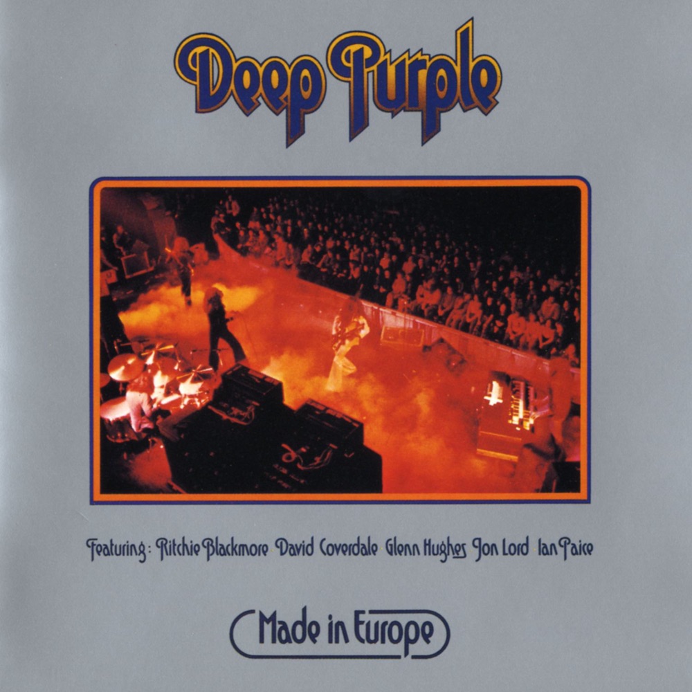 Made In Europe (Live) by Deep Purple album cover