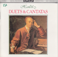 No, di voi non vo' fidarmi - duet HWV 189 - Maria Zadori, Paul Esswood, Cseperke Falvay &amp; Péter Ella Cover Art