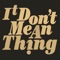 It Don't Mean a Thing (Marius Percali Remix) - Tolemada Project lyrics