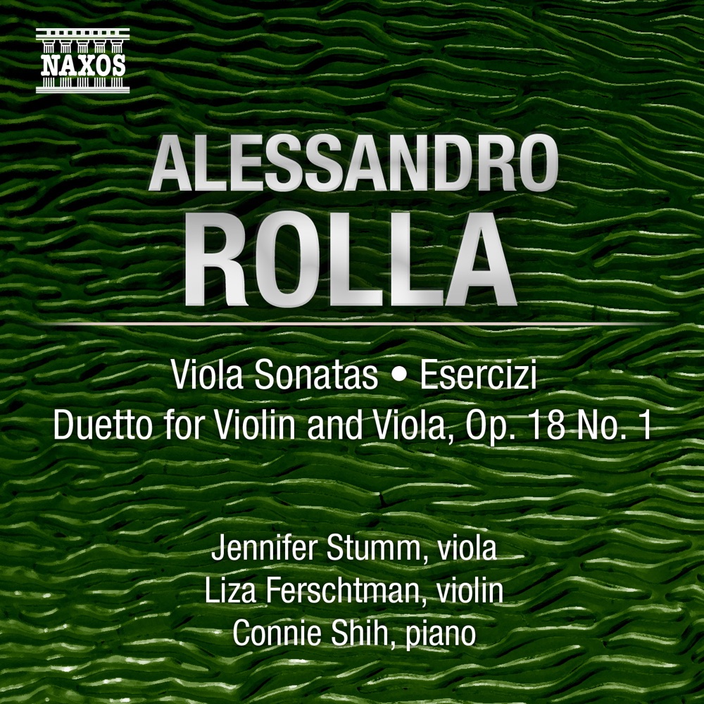 Обложка альбома «Rolla, A.: Viola Sonatas - Esercizi - Duetto, Op. 18, No. 1» — Jennifer Stumm, Connie Shih & Liza Ferschtman