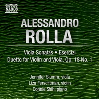 Rolla, A.: Viola Sonatas - Esercizi - Duetto, Op. 18, No. 1 - Jennifer Stumm, Connie Shih & Liza Ferschtman