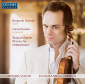 Cover art for Mendelssohn: Violin Concerto, Op. 64 - Schumann: Phantasie - Bruch, Violin Concerto No. 1 by Benjamin Schmid, Daniel Raiskin & Rheinische State Philharmonic Orchestra