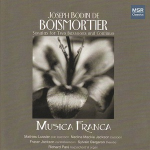 Boismortier: Sonatas for Two Bassoons and Continuo