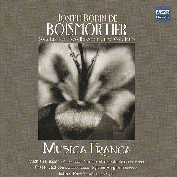 Boismortier: Sonatas for Two Bassoons and Continuo