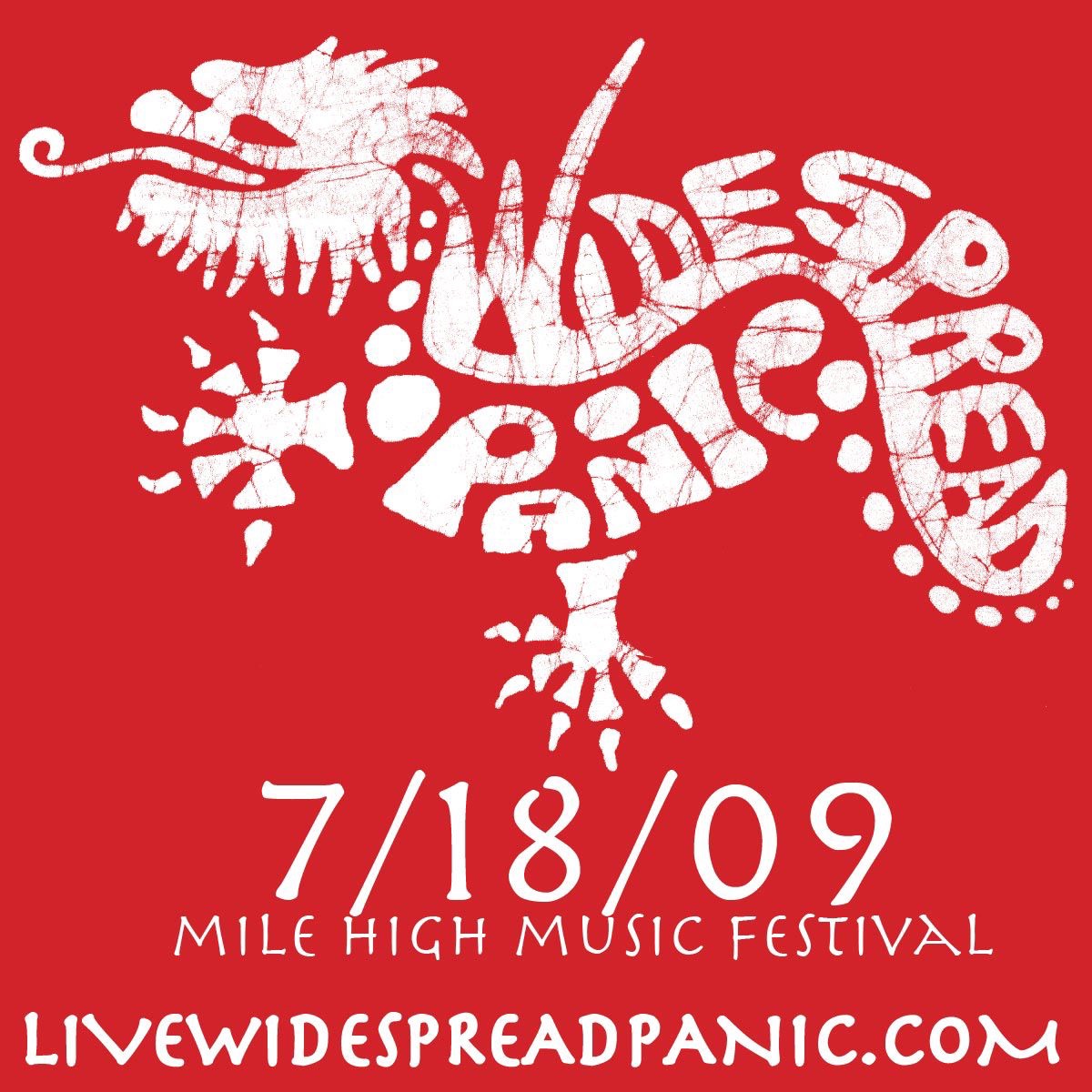 Live Widespread Panic: 7/18/2009 Mile High Music Festival
