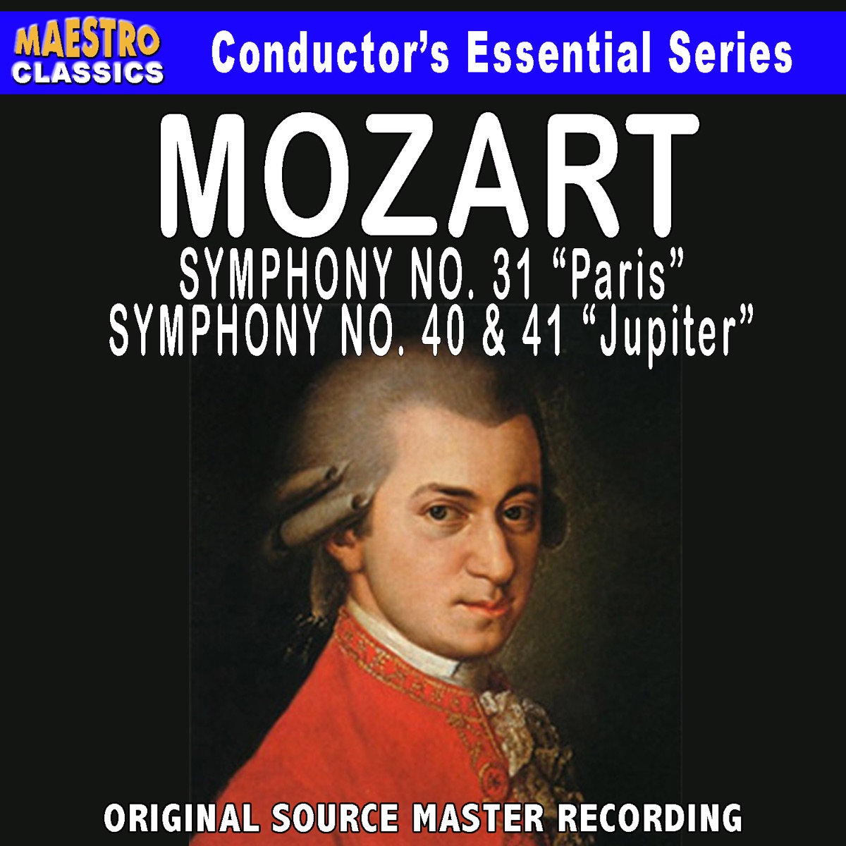 Mozart: Symphony No. 31, 40 & 41 cover art