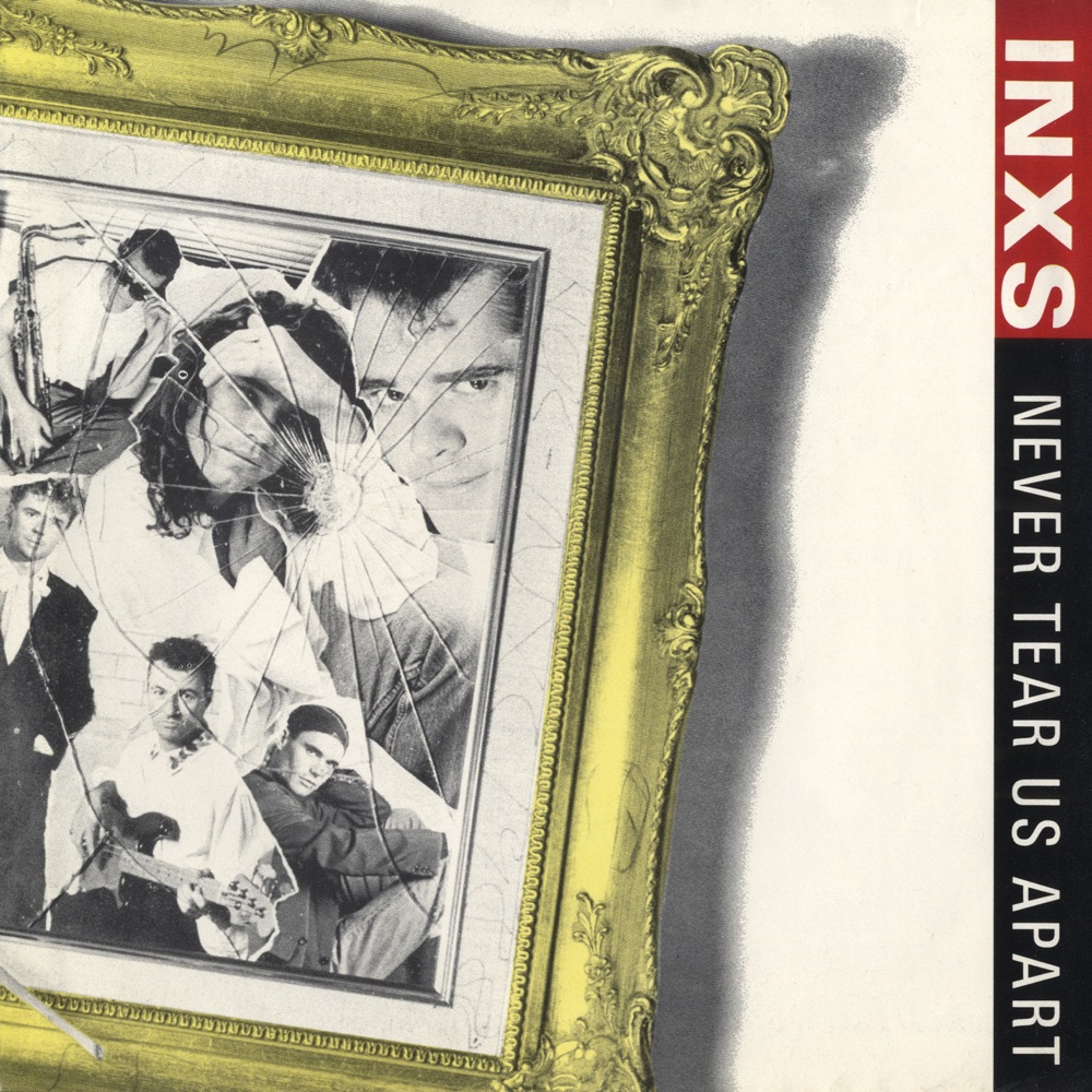 Never Tear Us Apart / Different World (Single Version) [Digital 45] by INXS album cover